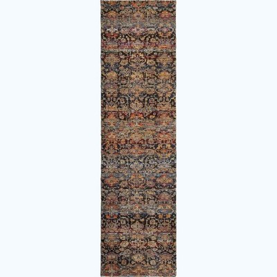 Oriental Weavers Andorra 6836C Multi/ Blue Indoor Area Rug - 2'6" x 12'