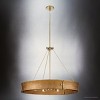 Urban Ambiance Luxury Modern Rustic Indoor Chandelier,  26''H x 32"W x 32''D,  Soft Gold Finish, UHP5031 - 4 of 4