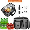OPUX Soft Cooler Bag, Insulated Collapsible Lunch Tote for Men Work Camping Travel Beach, Portable Leakproof Large Box - 2 of 4