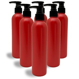 Royal Massage 8oz Bullet Round Massage Oil/Lotion/Liquid Bottle with Saddle Pump - 1 of 4