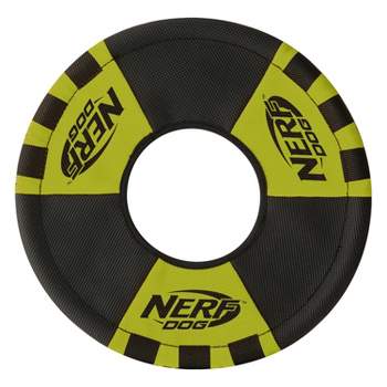 NERF Trackshot Toss and Tug Ring Pet Toy - 9"