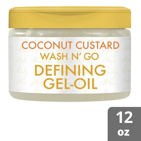 SheaMoisture Coconut Custard Make It Last Wash N' Go Defining Gel-Oil - 12oz - image 1 of 4
