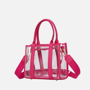 MKF Collection Tatiana Clear Women’s Tote Handbag by Mia K - 1 of 4