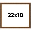 PosterPalooza | Classic Gold Picture Frame - UV Acrylic, Backing Board, Hanging Hardware Included - 2 of 4