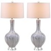 Griffith Table Lamp (Set of 2) - 33.75 Inch Height - TBL4061 - Charcoal - Safavieh - 3 of 4