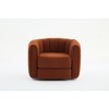 NicBex Swivel Accent Chair Modern Barrel Chair Armchair with Upholstered Comfy Chair for Living Room, Reading Room - 3 of 4
