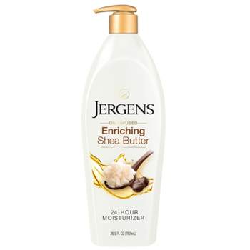 Jergens Enriching Shea Butter Hand and Body Lotion For Dry Skin, Dermatologist Tested - 26.5 fl oz