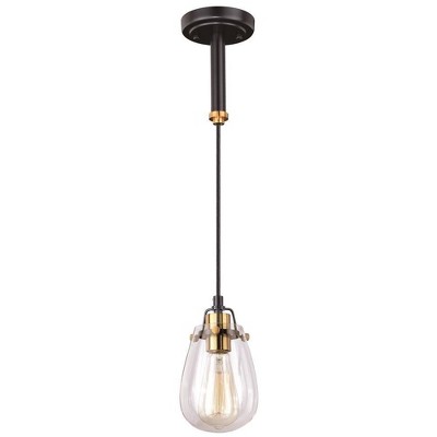 Vaxcel Kassidy 1 - Light Pendant in  Black