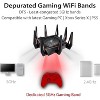 ROG Rapture GT-AX11000 IEEE 802.11ax Ethernet Wireless Router - 2.40 GHz ISM Band - 5 GHz UNII Band - 11000 Mbit/s Wireless Speed - 3 of 4