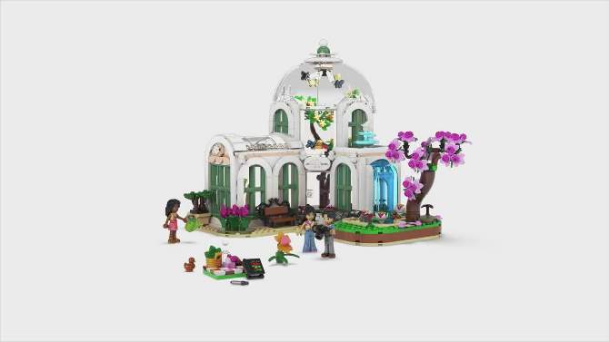 LEGO Friends Botanical Garden Greenhouse Building Toy 41757, 2 of 8, play video