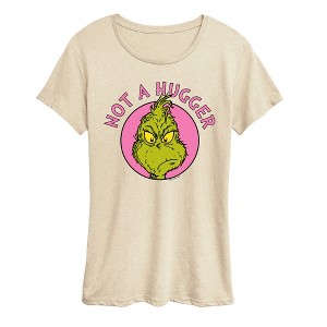 Women's - The Grinch - Not A Hugger Short Sleeve Graphic T-Shirt