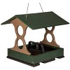 JCS Wildlife Medium Poly Fly Thru Platform Bird Feeder - 2 of 4