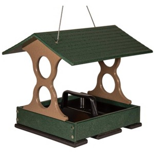 JCS Wildlife Medium Poly Fly Thru Platform Bird Feeder - 1 of 4