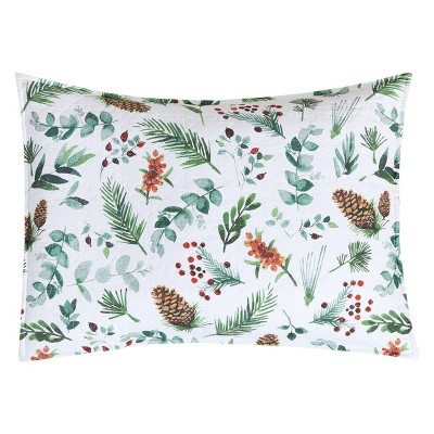Jovie King Red Cotton Reversible Quilt Set