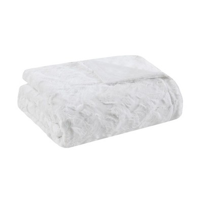 NicBex 60x70 Inch Oversized Faux Fur Throw Fuzzy Cozy Luxury Blanket for Bed Chair Couch
