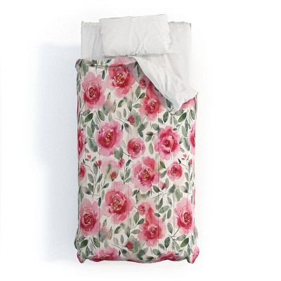 Deny Designs 2pc Twin/Twin XL Ninola Design Charming Nostalgia Soft Romantic Comforter and Sham Set