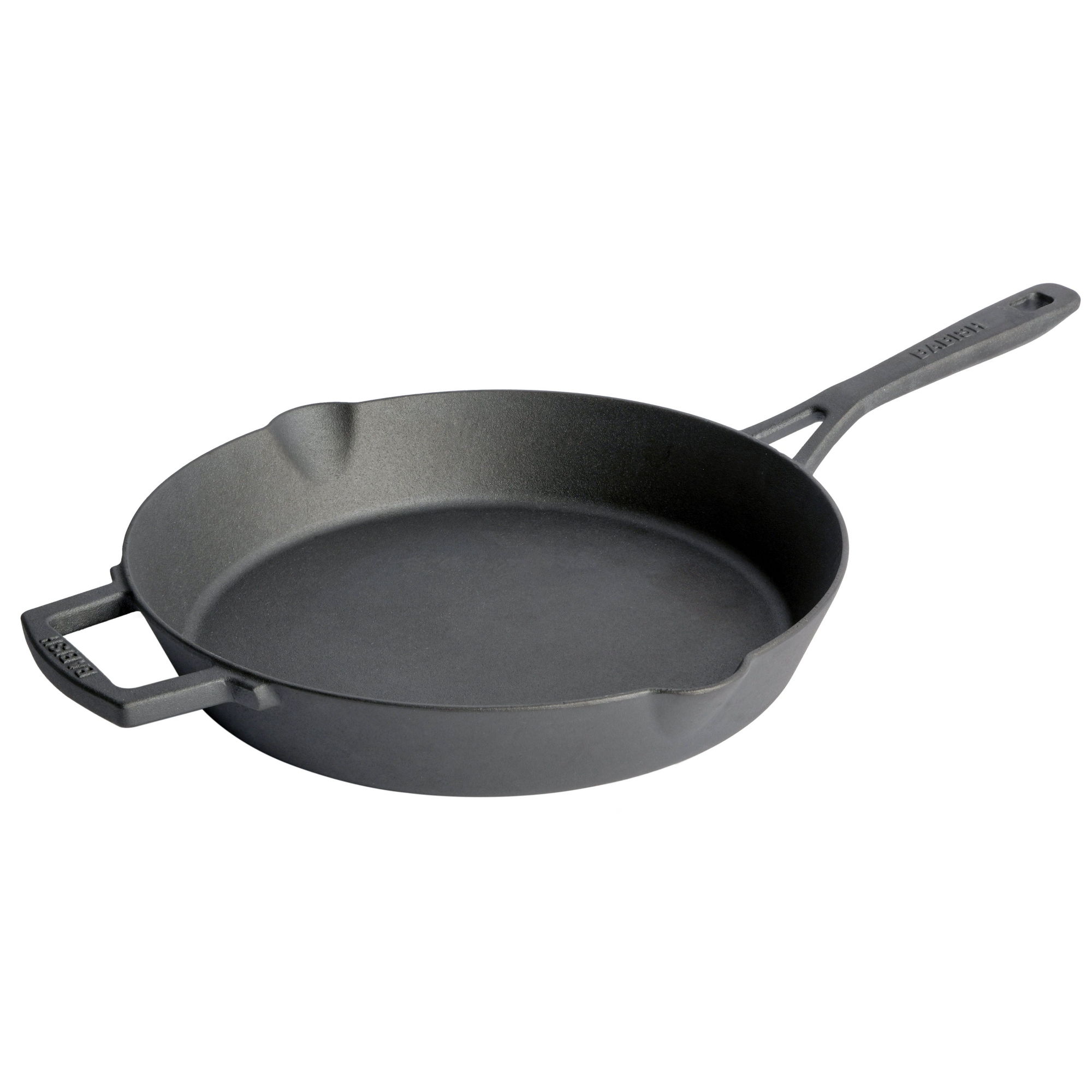 Babish Cast Iron Pre-seasoned Skillet - 12in - Black