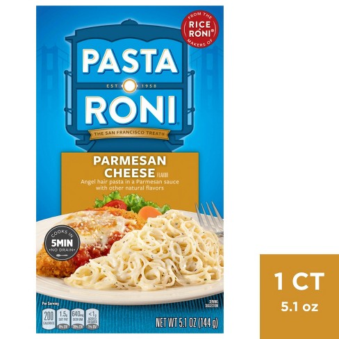 Pasta Roni Angel Hair Pasta Parmesan Cheese Flavor 5.1 Oz