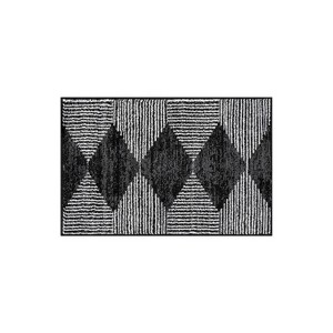 World Rug Gallery Beige Brown Geometric Stripe Indoor Area Rug - 1 of 4
