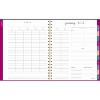 Harmony Weekly/Monthly Poly Planner, Weekly: Vertical Format, 11 x 9.38, Purple/Gold Cover, 13-Month (Jan to Jan): 2025-2026 - 3 of 4