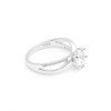 Kerri Engagement Ring Solitaire Cz Sterling Silver Womens Ginger Lyne Collection - image 3 of 4