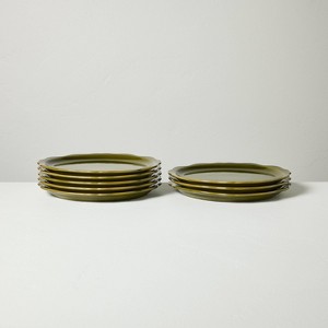 Set of 8 Carved Edge Salad Plates - Hearth & Hand™ with Magnolia - 1 of 4
