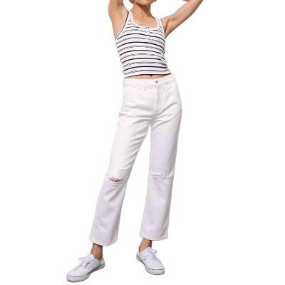 Women's Catherine High Rise Straight Jeans - sneak peek