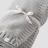 Little Planet by Carter's Sweater Knit Blanket - Gray - 3 of 3