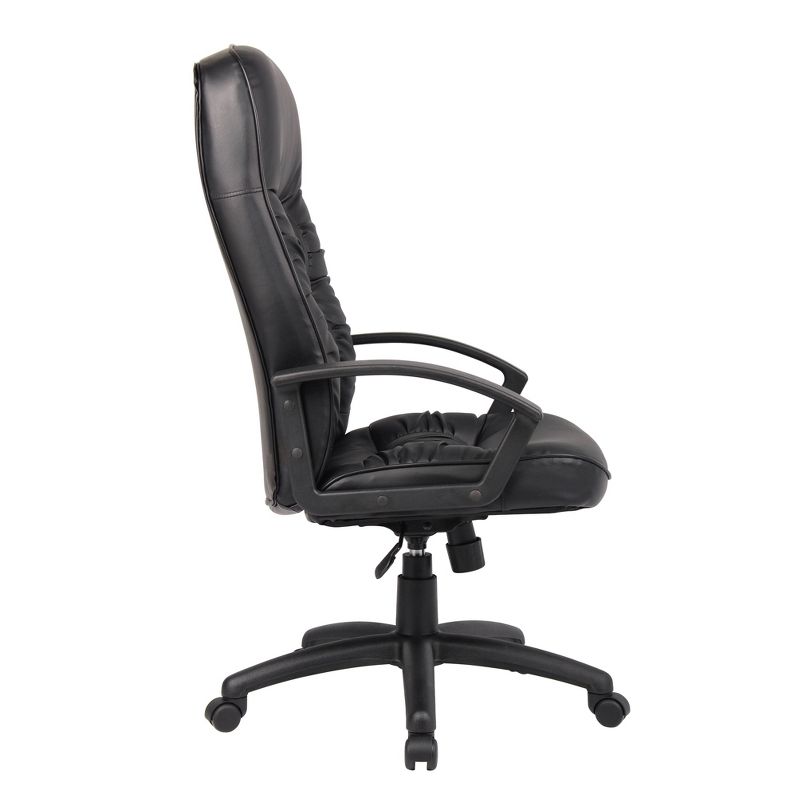 High Back LeatherPlus Chair Black - Boss Office Products, 4 of 10