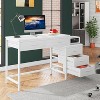Tribesigns 51.18" Office Desk - 3 of 4
