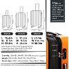 Coolife Luggage,Suitcase PC+ABS Spinner 28in (L(28in)) - 2 of 4