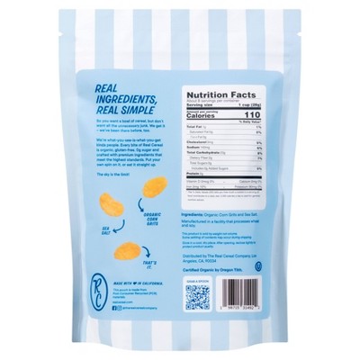 The Real Cereal Company Organic Corn Flakes Breakfast Cereal - 8.4oz