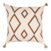 Olive & Linen Signature Tufted Throw Pillow Cover - 3 of 4