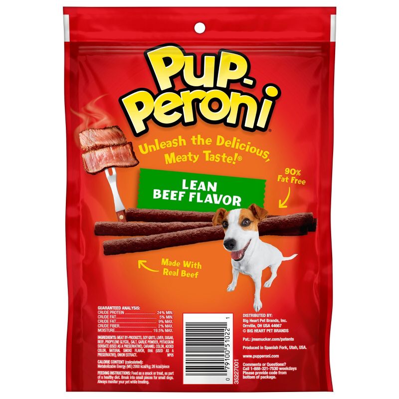 Pup-Peroni Treats Peroni Lean Beef Flavor Chewy Dog Treats, 3 of 9