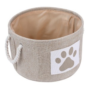 REGALWOVEN Cotton Collapsible Lightweight Spacious Storage Bin 13*8.1in 3 Pcs - 1 of 4