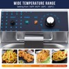 Electric Deep Fryer with Basket, 8 L Large Capacity, 1600W Commercial & Home Fryer, Adjustable Temp (140¡ãF-392¡ãF) - 4 of 4