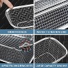 LunaLulinlk Utensil Drying Rack, 2 Pack Stainless Steel Utensils Holder Silverware Basket, Compact Dish Drainer for Kitchen Counter - 2 of 4