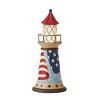 Jim Shore 10.0 Inch Let Freedom Shine Patriotic Led Light House Figurines - 3 of 3