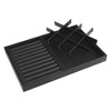 Unique Bargains PU Leather Jewelry Organizer Trays with Removable Dividers for Drawers - 4 of 4