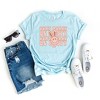 Simply Sage Market Women's Don't Worry Be Hoppy Stacked Short Sleeve Graphic Tee - 3 of 3