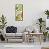 Stupell Industries Tropical Plants & Flamingo, 15" x 31" - 2 of 4