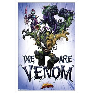 Trends International Marvel Comics TV - Spider- Man: Maximum Venom - We Are Venom Framed Wall Poster Prints - 1 of 4