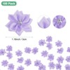Unique Bargains Artificial Satin Durable Flexible Decorative Mini Ribbon Flowers with Rhinestones 1.2 Inch 100 Pcs - 3 of 4
