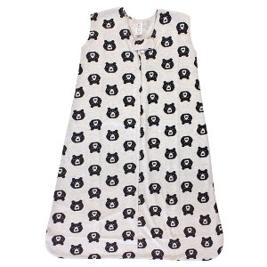 Yoga Sprout Baby Boys Sleeveless Jersey Cotton Sleeping Bag, Sack, Blanket, Bear - 1 of 2