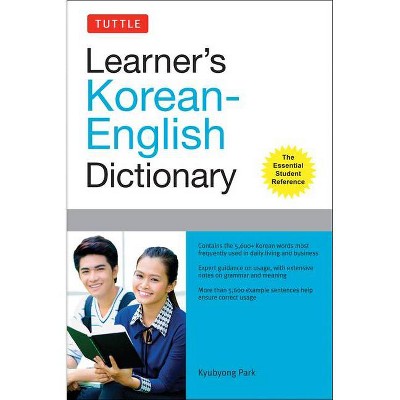 Tuttle Learner's Korean-English Dictionary - by  Kyubyong Park (Paperback)