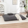 Sapphtopaz Corduroy 3-in-1 Floor Bean Bag Chair with Removable Cover,Comfy Cloud Sofa Bed for Adults & Kids,Lazy Lounger for Living Room,Bedroom - 4 of 4