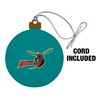 Delaware State University Primary Logo Wood Christmas Tree Holiday Ornament - 3 of 4
