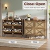 Large Shoe Storage Cabinet with 4 Flip Drawers - 4 of 4
