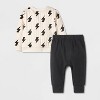 Baby Boys' Quilted Top & Bottom Set - Cat & Jack™ - 2 of 4