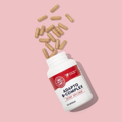 Vegan Gluten-Free B Complex Vitamins with Biotin Capsules